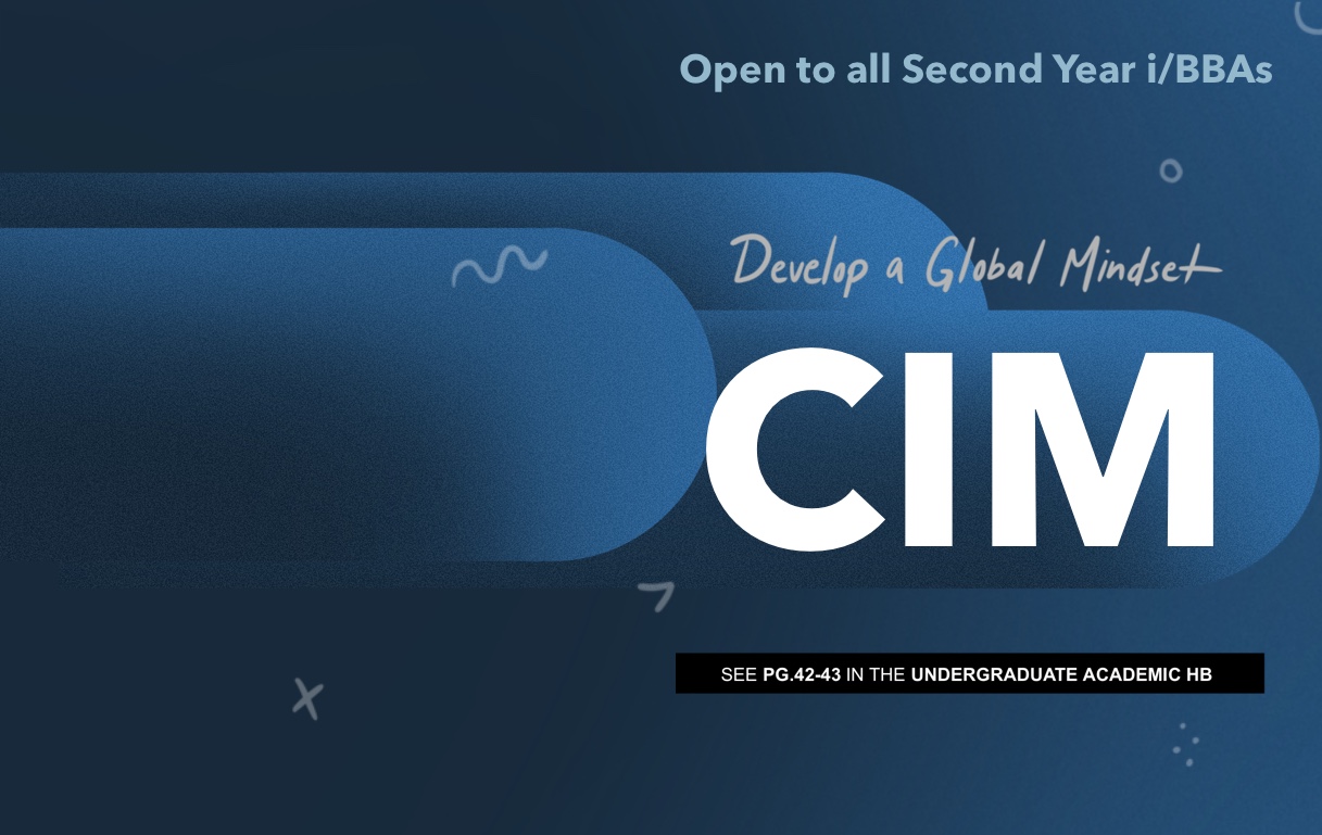 Develop a Global Mindset with CIM!
