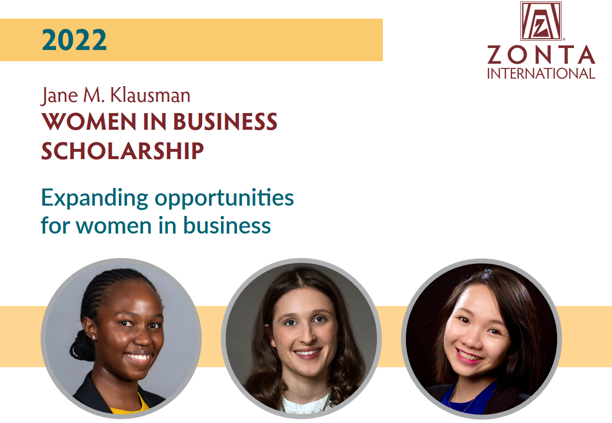 Women in Business Scholarship Opportunity