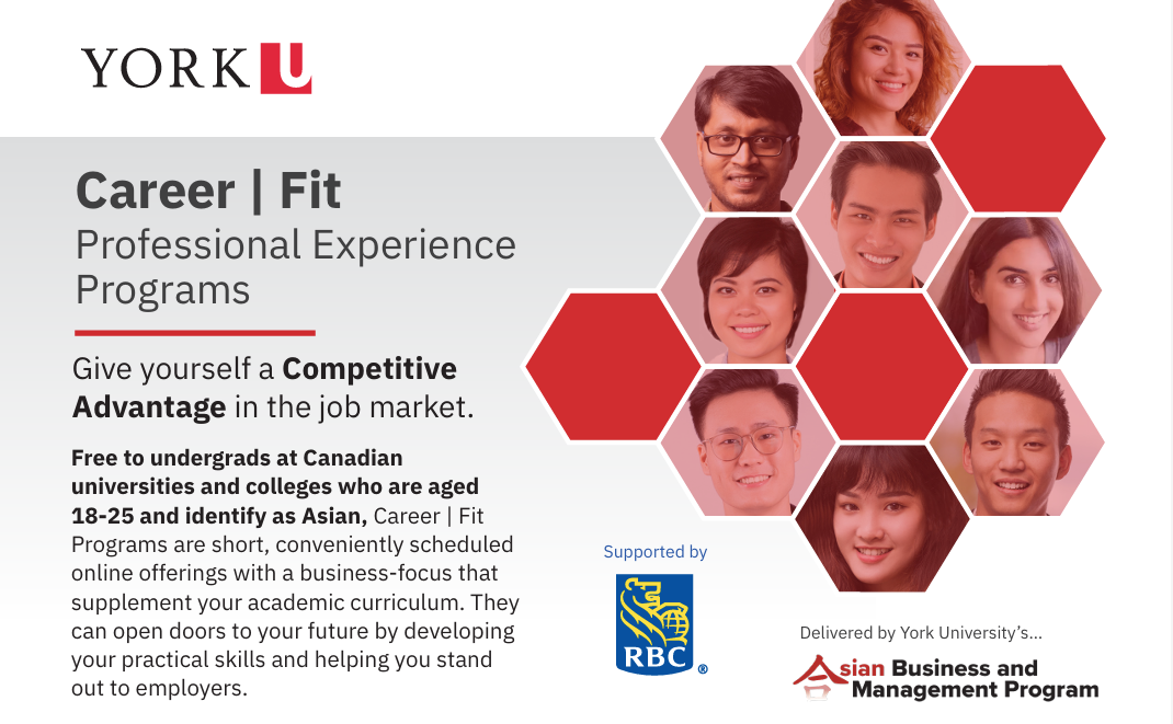 Boost Your Career with York University’s Career | Fit Professional Experience Programs